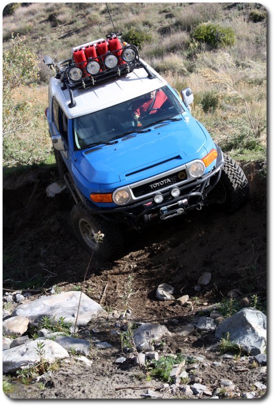 fj cruiser on slant